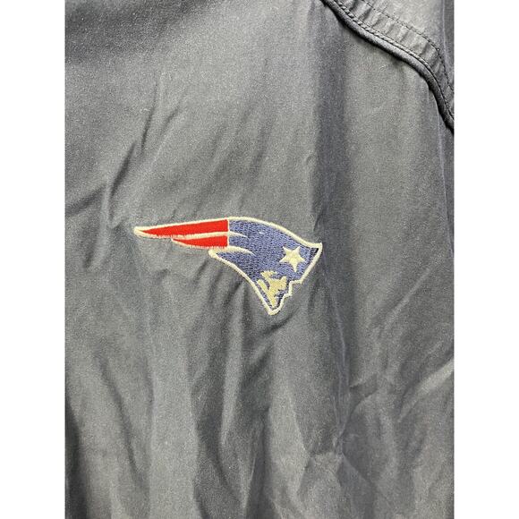 New England Patriots NFL‎ Branded Pullover Windbreaker Size Large Jacket Navy - Picture 5 of 6